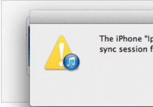 आईट्यून्स सिंक सत्र को कैसे ठीक करें प्रारंभ करने में विफल