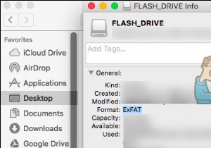 मैक पर फ्लैश ड्राइव को कैसे फॉर्मेट करें