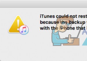 ठीक करें: iTunes दूषित या असंगत iPhone/iPad के कारण iPhone या iPad को पुनर्स्थापित नहीं कर सका