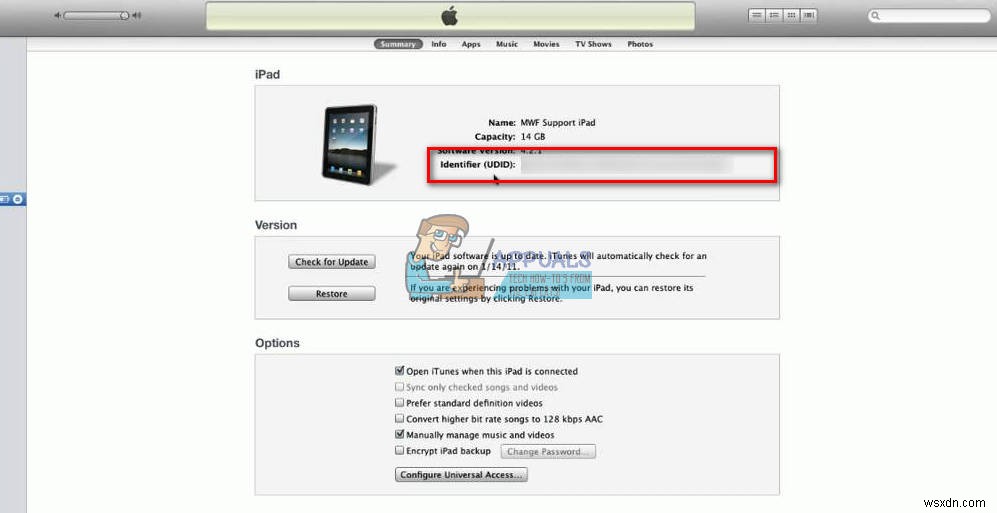 ठीक करें: iTunes दूषित या असंगत iPhone/iPad के कारण iPhone या iPad को पुनर्स्थापित नहीं कर सका