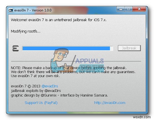 Evasi0n (Windows विधि) के साथ iOS 7 पर iPhone 4, 4s, 5, 5c, 5s को जेलब्रेक कैसे करें 