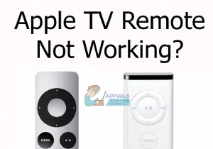 ठीक करें:Apple TV रिमोट काम नहीं कर रहा है