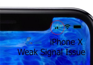 iPhone X कमजोर सिग्नल समस्या को कैसे ठीक करें