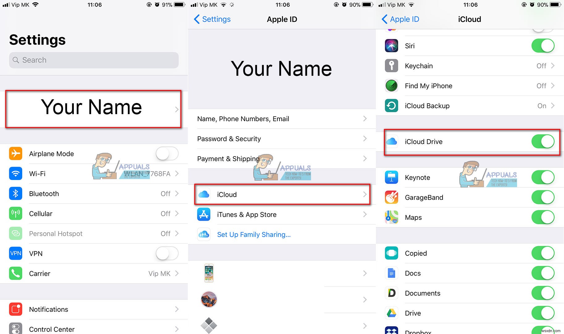 iCloud खाते के लिए साइन अप कैसे करें