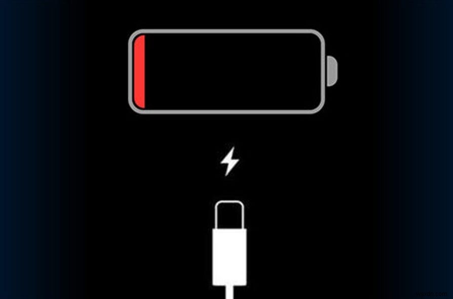 FIX:iPhone 5 . पर बैटरी प्रतिशत में वृद्धि नहीं होगी 