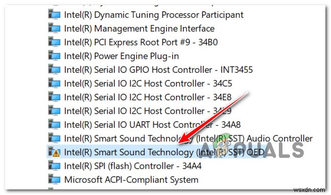 कैसे ठीक करें  इंटेल स्मार्ट साउंड टेक्नोलॉजी ओईडी  सही ढंग से शुरू नहीं हो रहा है 