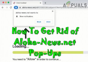 ब्राउज़ करते समय Aloha-News.net पॉप-अप से कैसे छुटकारा पाएं? 