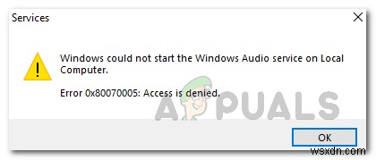 विंडोज को कैसे ठीक करें स्थानीय कंप्यूटर पर विंडोज ऑडियो सेवा शुरू नहीं कर सका? 