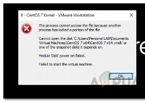 विंडोज़ पर वीएमवेयर त्रुटि  विफल होने पर मॉड्यूल डिस्क पावर  को कैसे ठीक करें 