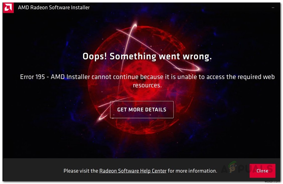 AMD इंस्टालर 195 त्रुटि दिखाता है (उफ़! कुछ गलत हो गया)? यहाँ इसे ठीक करने का तरीका बताया गया है 