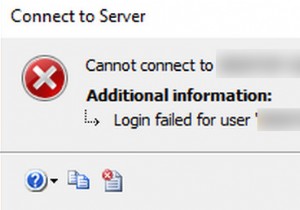 लॉगिन विफल Microsoft SQL सर्वर त्रुटि को कैसे ठीक करें:18456 