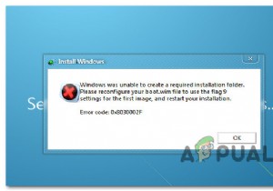 विंडोज़ को स्थापित या अपग्रेड करते समय  त्रुटि कोड:0x8030002F  ठीक करें? 