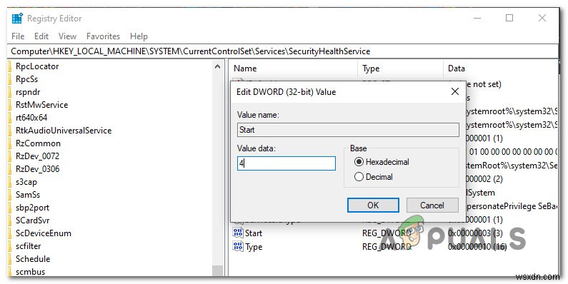 फिक्स:त्रुटि कोड DC040780 इवेंट आईडी 17,  सुरक्षा केंद्र कॉलर को मान्य करने में विफल  