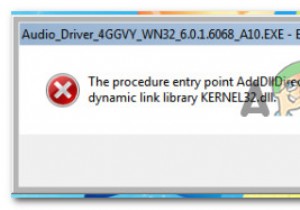 Windows पर  Kernel32.dll डायनेमिक लिंक लाइब्रेरी त्रुटि  का निवारण करें 