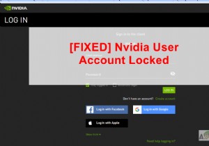 एक बंद NVIDIA उपयोगकर्ता खाता अनलॉक करें (फिक्स) 