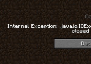 Minecraft में आंतरिक अपवाद Java.IO.IOException को कैसे ठीक करें? 