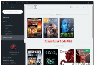 फिक्स:विंडोज 10 . पर ओरिजिन कोड 10.0 इंस्टॉल करने में असमर्थ 