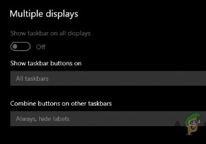 विंडोज 10 में कई डिस्प्ले पर टास्कबार कैसे छिपाएं? 