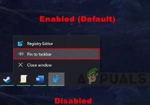 उपयोगकर्ताओं को प्रोग्राम को टास्कबार पर पिन करने से कैसे रोकें? 