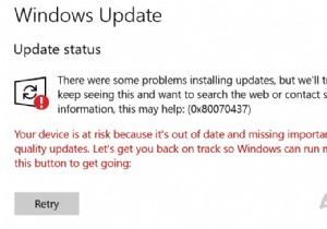 विंडोज 10 पर विंडोज अपडेट एरर कोड 0x80070437 को कैसे ठीक करें? 