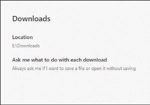 माइक्रोसॉफ्ट एज क्रोमियम के लिए डाउनलोड फोल्डर कैसे बदलें? 