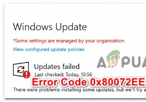 WSUS 0x80072EE6 त्रुटि कोड को कैसे ठीक करें 