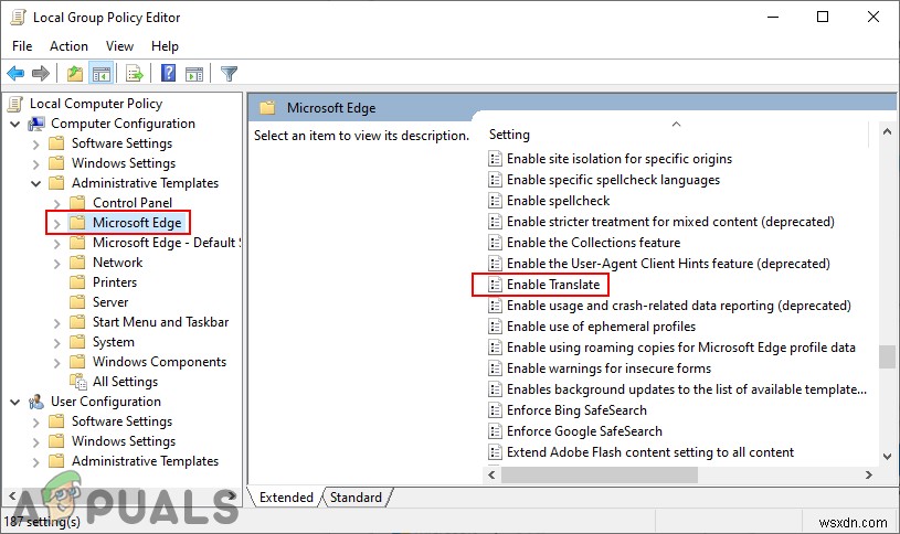 Microsoft Edge क्रोमियम में पृष्ठों का अनुवाद करने के ऑफ़र को अक्षम कैसे करें? 