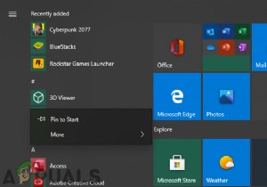 विंडोज 10 में स्टार्ट मेन्यू से एप्लिकेशन को अनइंस्टॉल करने से यूजर्स को कैसे रोकें? 