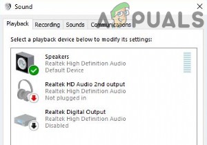 फिक्स:विंडोज 10 संस्करण 2004 अपडेट के बाद ऑडियो काम नहीं कर रहा है 