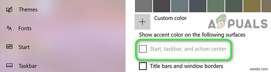 [हल किया गया] विंडोज 10 में टास्कबार का रंग नहीं बदल सकता 