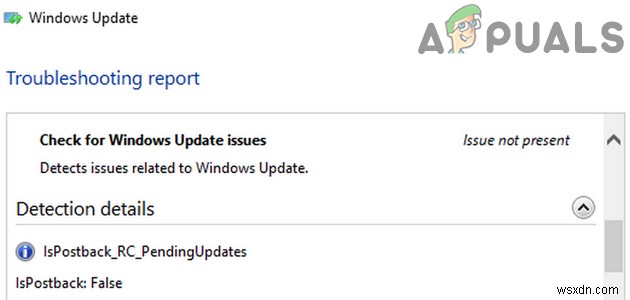 [समाधान] isPostback_RC_Pendingupdates Error on Windows Update 