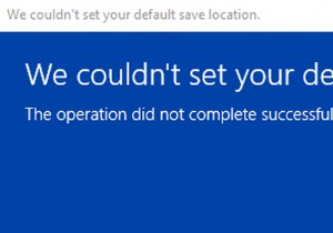 फिक्स:ड्राइव को बदलने में असमर्थ जहां नए ऐप्स स्टोर में सेव होंगे 