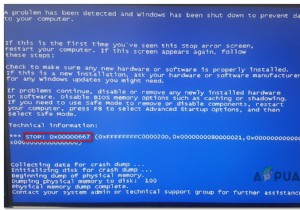 स्टॉप एरर कोड को कैसे ठीक करें 0x00000667 