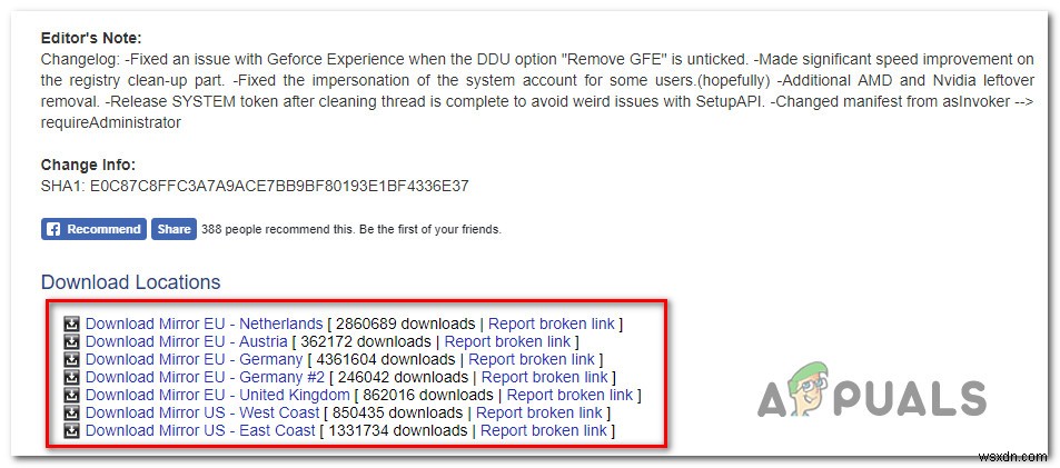 GeForce अनुभव  त्रुटि HRESULT E_FAIL  को कैसे ठीक करें 