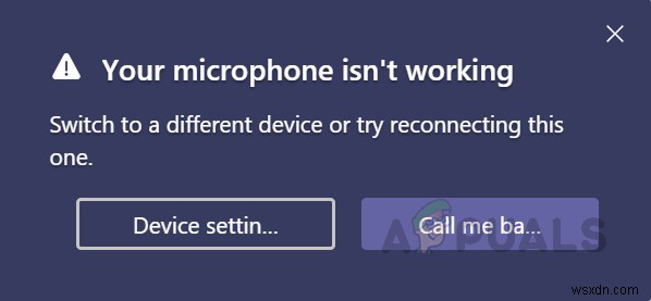 एमएस टीमों में काम नहीं कर रहे माइक्रोफ़ोन को कैसे ठीक करें? 