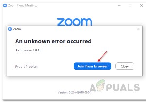 ज़ूम त्रुटि कोड 1132 को कैसे ठीक करें? 