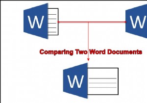 दो Microsoft Word दस्तावेज़ों की तुलना कैसे करें? 