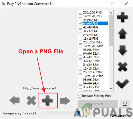 PNG को ICO में कैसे बदलें? 