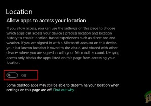 विंडोज़ 10 पर ऐप्स को लोकेशन एक्सेस करने से कैसे रोकें? 