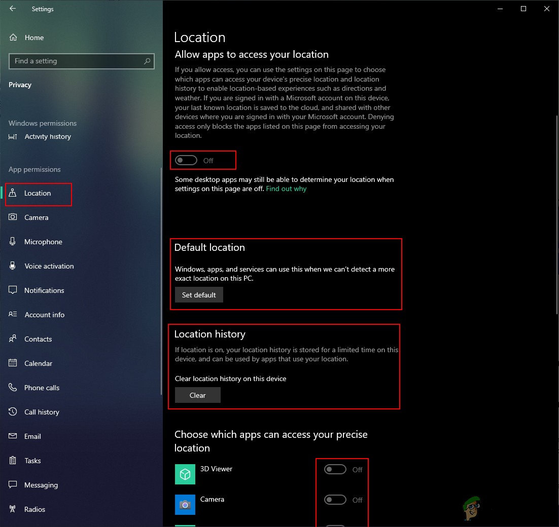 विंडोज़ 10 पर ऐप्स को लोकेशन एक्सेस करने से कैसे रोकें? 