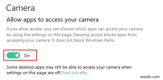 विंडोज़ 10 पर ऐप्स को कैमरा एक्सेस करने से कैसे रोकें? 