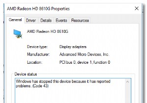[फिक्स] त्रुटि (कोड 43) AMD Radeon GPU के साथ 
