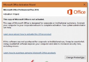 [फिक्स] माइक्रोसॉफ्ट ऑफिस एक्टिवेशन एरर 0X4004F00C 
