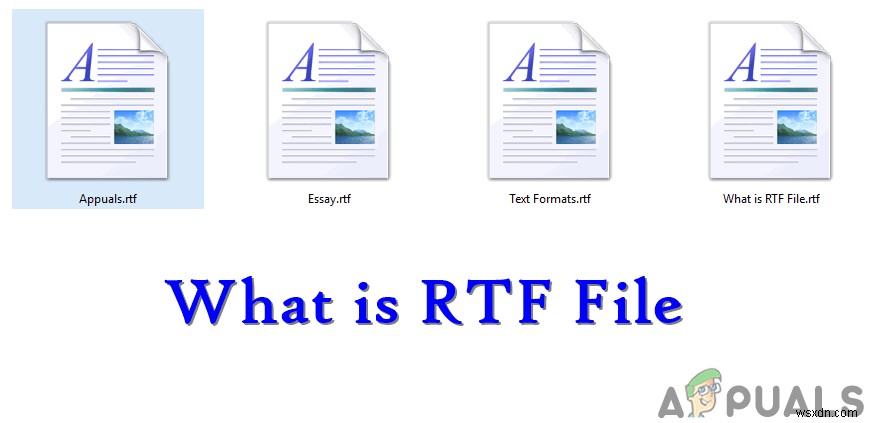 क्या है:RTF (.rtf) फाइल और यह अन्य टेक्स्ट फॉर्मेट से कैसे अलग है? 