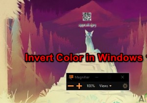 कलर फिल्टर्स और मैग्नीफाइंग एप का उपयोग करके विंडोज 10 पर कलर इनवर्ट करना
