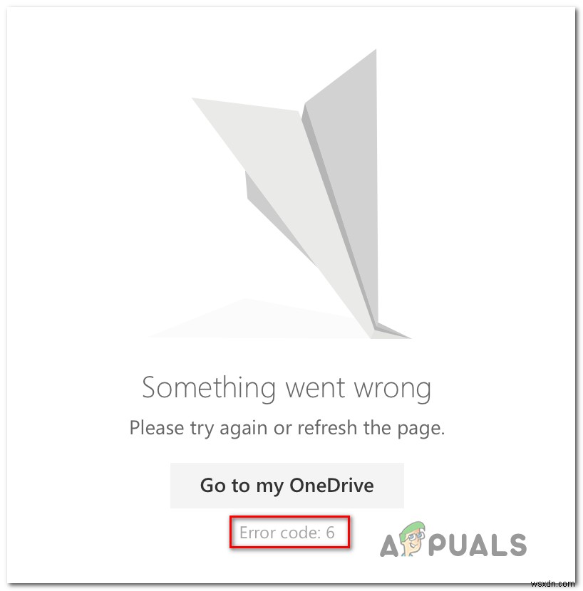 OneDrive वेब त्रुटि कोड 6 को कैसे ठीक करें? 