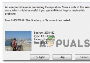 फ़ाइलें कॉपी करते समय  त्रुटि कोड:0x80070052  कैसे ठीक करें?