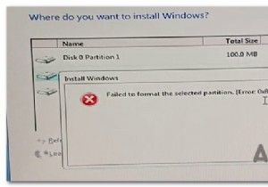 चयनित विभाजन को प्रारूपित करने में विफल (त्रुटि 0x8004242d) 