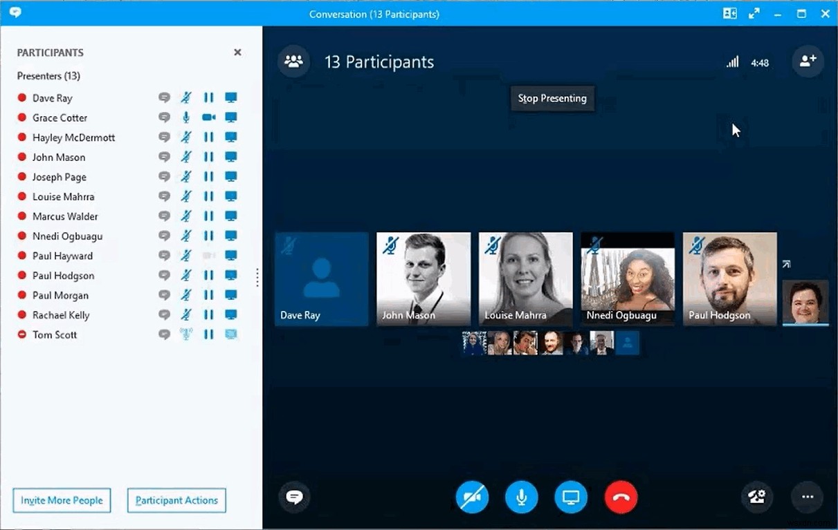 व्यवसाय के लिए Skype सम्मेलन के लिए प्रस्तुतकर्ता की नियुक्ति कैसे करें? 