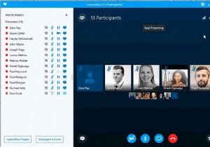 व्यवसाय के लिए Skype सम्मेलन के लिए प्रस्तुतकर्ता की नियुक्ति कैसे करें? 